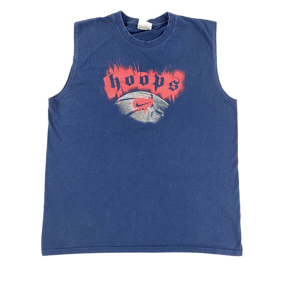 Nike Mini Swoosh Hoops Basketball Tank Top T-Shirt